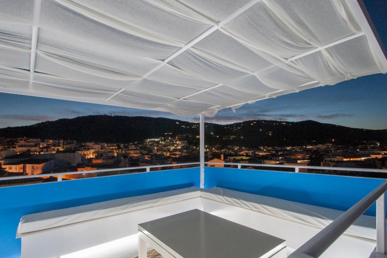 Capolavoro, Boutique Apartment With Unique Rooftop สเกียธอสทาวน์ ภายนอก รูปภาพ