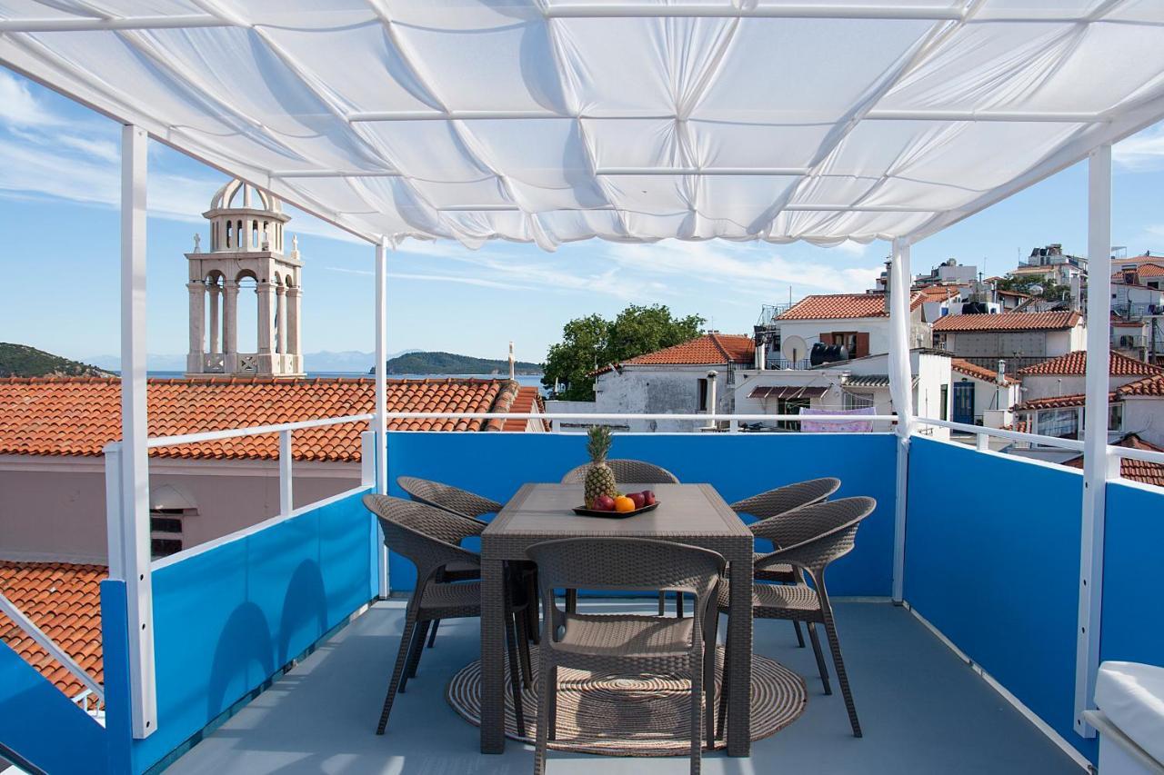 Capolavoro, Boutique Apartment With Unique Rooftop สเกียธอสทาวน์ ภายนอก รูปภาพ