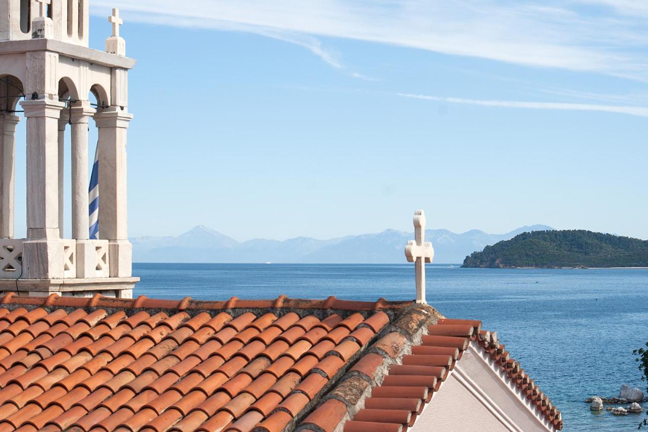 Capolavoro, Boutique Apartment With Unique Rooftop สเกียธอสทาวน์ ภายนอก รูปภาพ